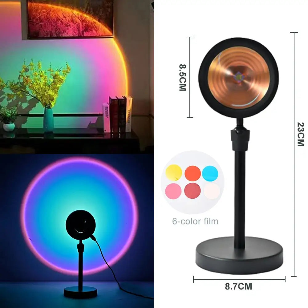 Sunset Projection LED Lamp